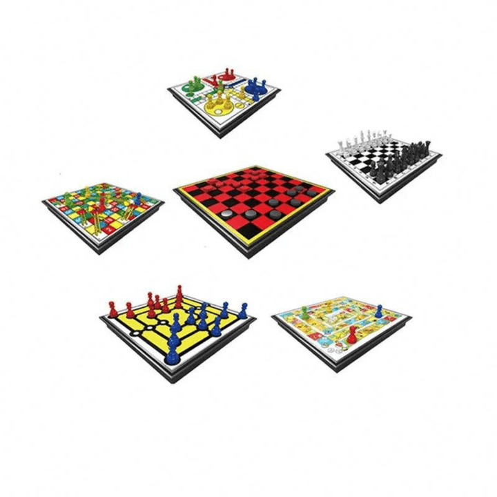 1 Dollar Items Toys Chess and Checkers Set International Draughts Game Board Toy - AlifdukanAlifdukan types here :)