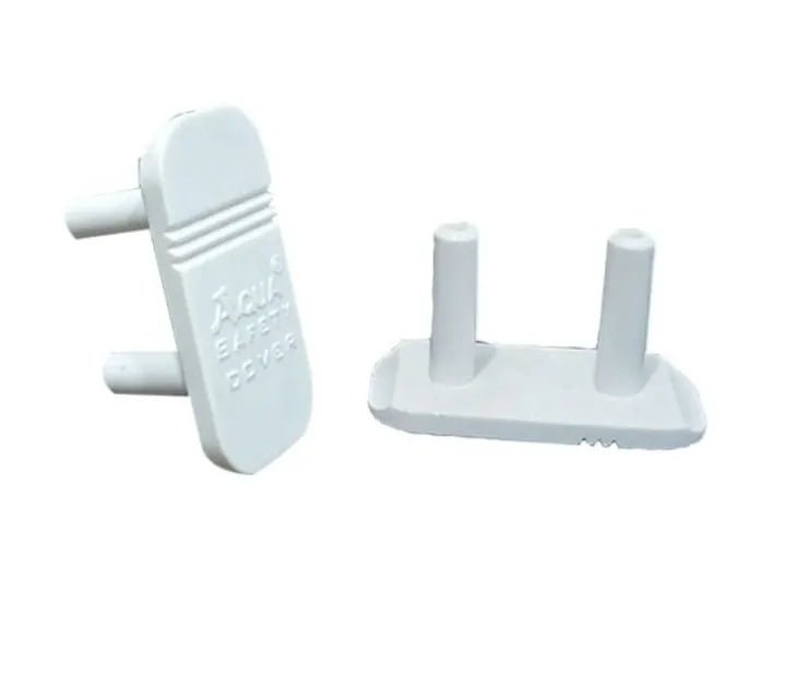 10 pcs Power Socket safety cover, Child safety plug covers ,kids Guard Protection, Anti Electric Shock Plugs Protector Cover, electrical outlet 2pin cover cap, Electric outlet cover for kids - AlifdukanAlifdukan types here :)