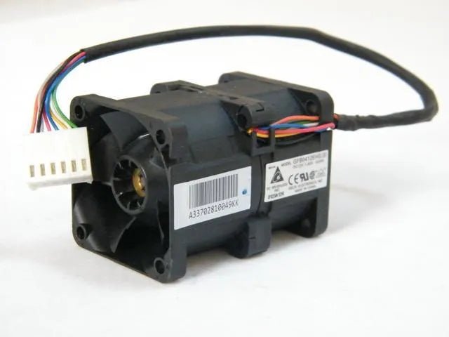 12V DC 1A Above Double Cooling Fan for PC, Incubator, Laptop, Mobile - High Speed Dual Computer Fan - Size 66x40x40mm - AlifdukanAlifdukan types here :)