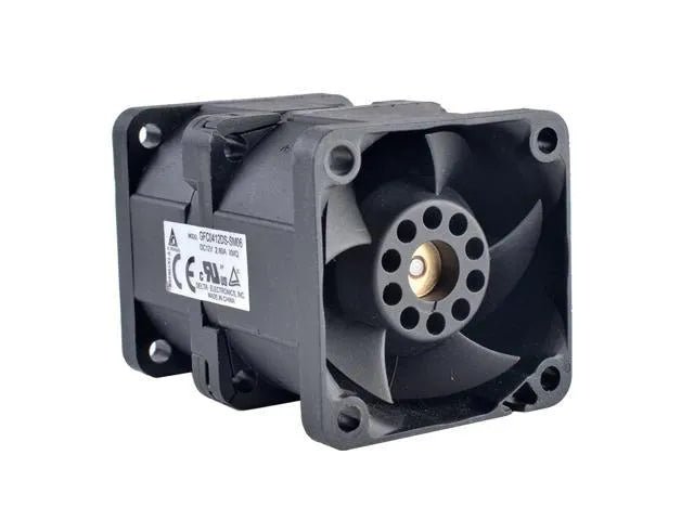 12V DC 1A Above Double Cooling Fan for PC, Incubator, Laptop, Mobile - High Speed Dual Computer Fan - Size 66x40x40mm - AlifdukanAlifdukan types here :)