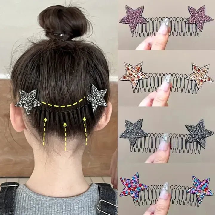 1Pc New Style Children Hair Comb Broken Hair Girls Comb Hairpin Baby Headwear Cute Fashion Simple Cartoon Animation Accessories - AlifdukanAlifdukan types here :)
