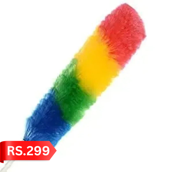 Static Magic Rainbow Duster – Reusable Microfiber for Quick Cleaning