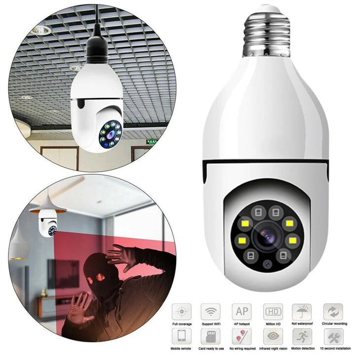 2MP WIRELESS BULB CAMERA - AlifdukanBUY AURA.PK types here :)