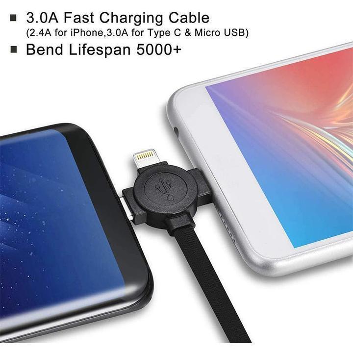3 - in - 1 Data Cable Phone Stand - AlifdukanAlifdukan types here :)