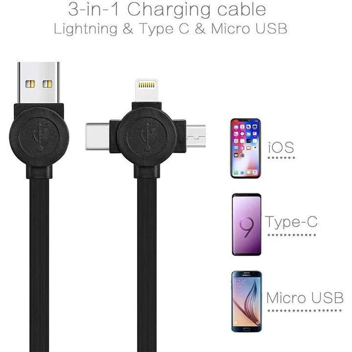 3 - in - 1 Data Cable Phone Stand - AlifdukanAlifdukan types here :)