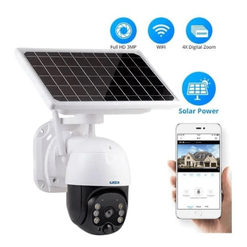 4G Solar Powered Outdoor PTZ Security Camera – 1080P, Wireless, Waterproof, Motion Detection - AlifdukanAlifdukan types here :)