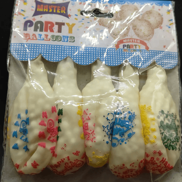 5 CONFETTI FILLED BALLOONS ( PACK OF 5 CONFETTI BALLOONS ) - AlifdukanAlifdukan types here :)