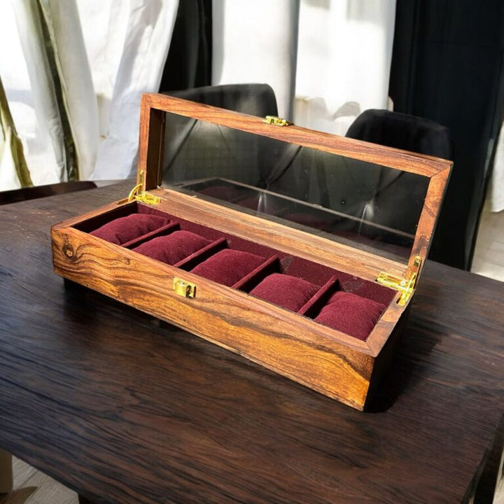 5 Watches – Golden Hinge – Glass Top - AlifdukanAlifdukan types here :)