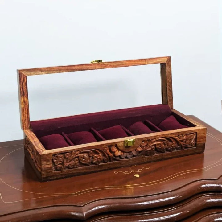 5 Watches – Golden Hinge – Glass Top - AlifdukanAlifdukan types here :)