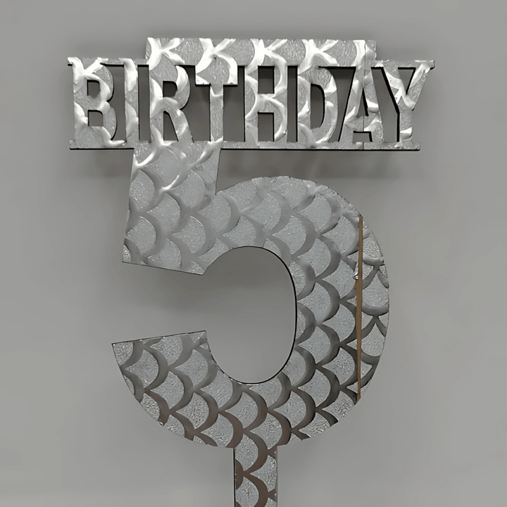 5th Birthday Cake Topper For Kids Birthday Party Celebration, Boy or Girl Birthday Toppers & Cake - AlifdukanAlifdukan types here :)