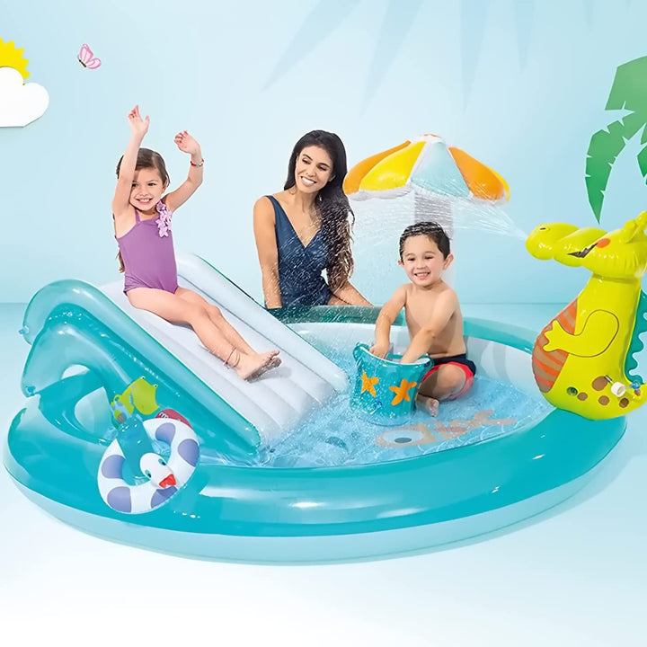 Morges Inflatable Swimming Bath Tub for Boys and Girls (M11) - AlifdukanAlifdukan types here :)