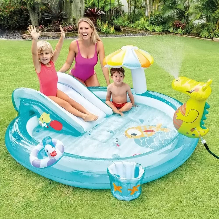 Morges Inflatable Swimming Bath Tub for Boys and Girls (M11) - AlifdukanAlifdukan types here :)