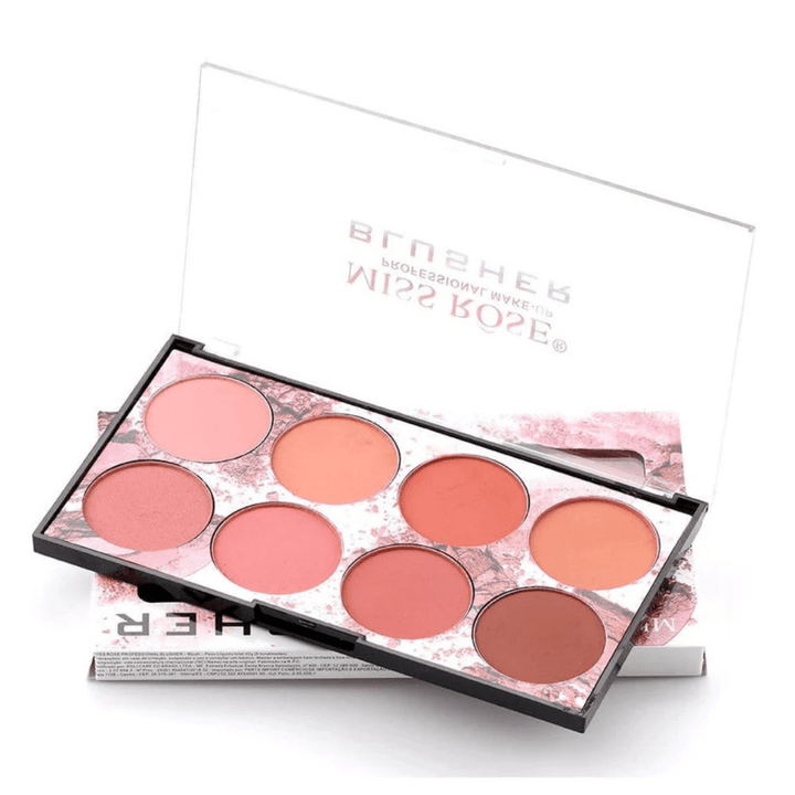 8 Color MISS ROSE Blush Palette - AlifdukanAlifdukan types here :)