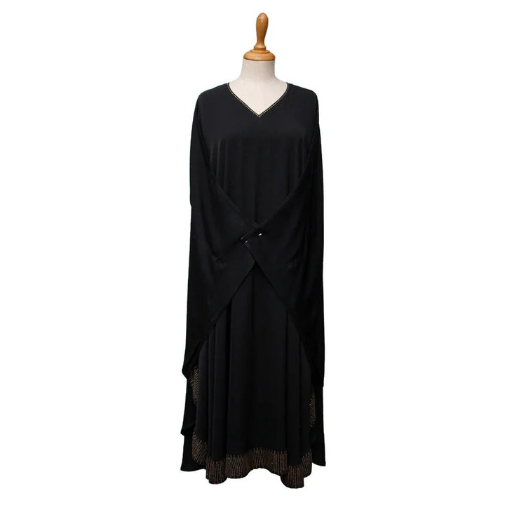 AB01007 - Jilbabi maxi broad beadsborder - AlifdukanAlifdukan types here :)