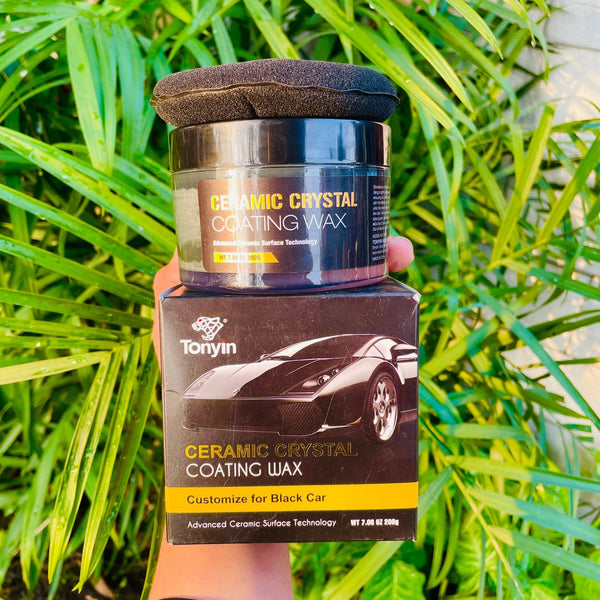 Advanced CERAMIC CRYSTAL COATING WAX (Black Car wax) 200g - AlifdukanAlifdukan types here :)