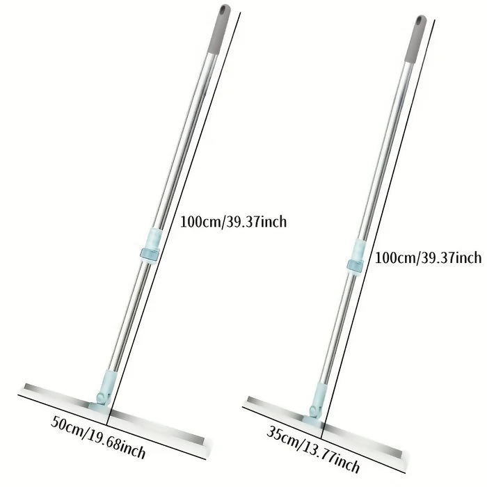 All - Purpose Scraping Wiper Handle Household Cleaning Tool for Floor Bathroom Kitchen Shower Tile Pet Hair - AlifdukanStyleNest types here :)