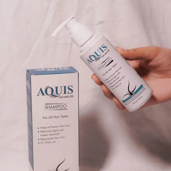 AQUIS Anti hair loss Shampoo - AlifdukanSmart Online Collection types here :)