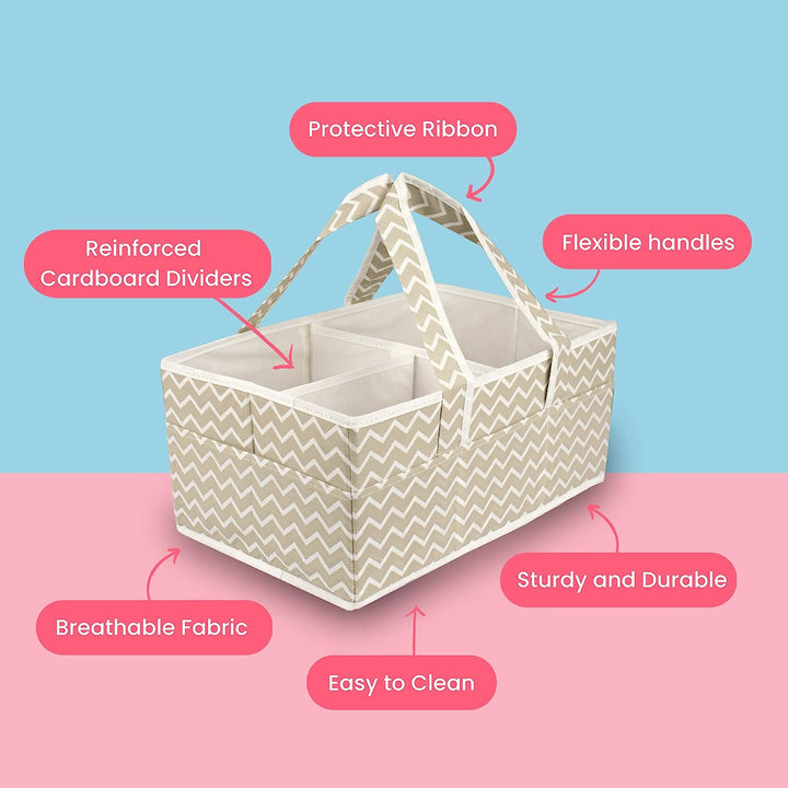 Baby Diaper Caddy Organizer - AlifdukanAlifdukan types here :)