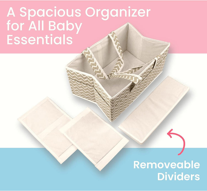 Baby Diaper Caddy Organizer - AlifdukanAlifdukan types here :)