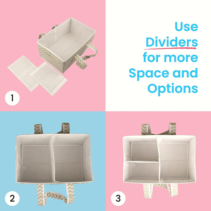 Baby Diaper Caddy Organizer - AlifdukanAlifdukan types here :)