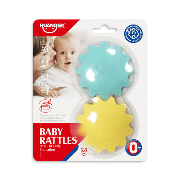 Baby Rattles Teether Toys PP Boilable and Sterilizable - AlifdukanAlifdukan types here :)