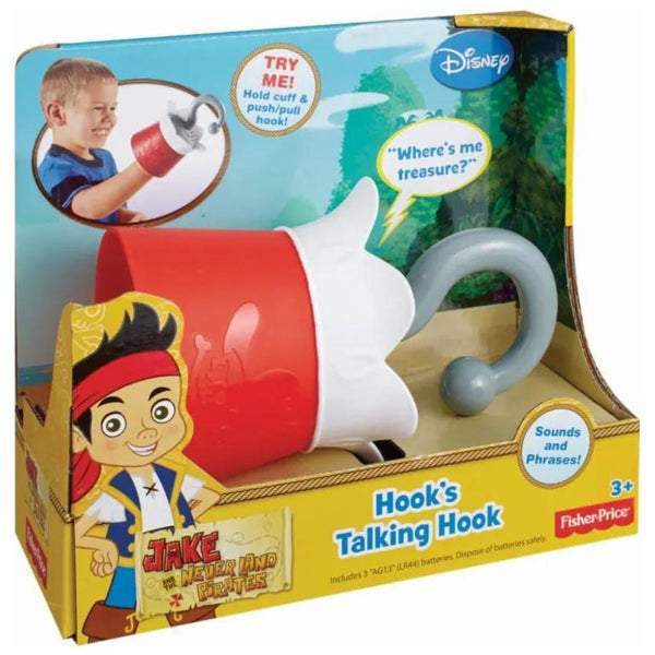 BABY TOYS FISHER PRICE DISNEY HOOK TALKING HOOK FISHER PRICE - AlifdukanAlifdukan types here :)