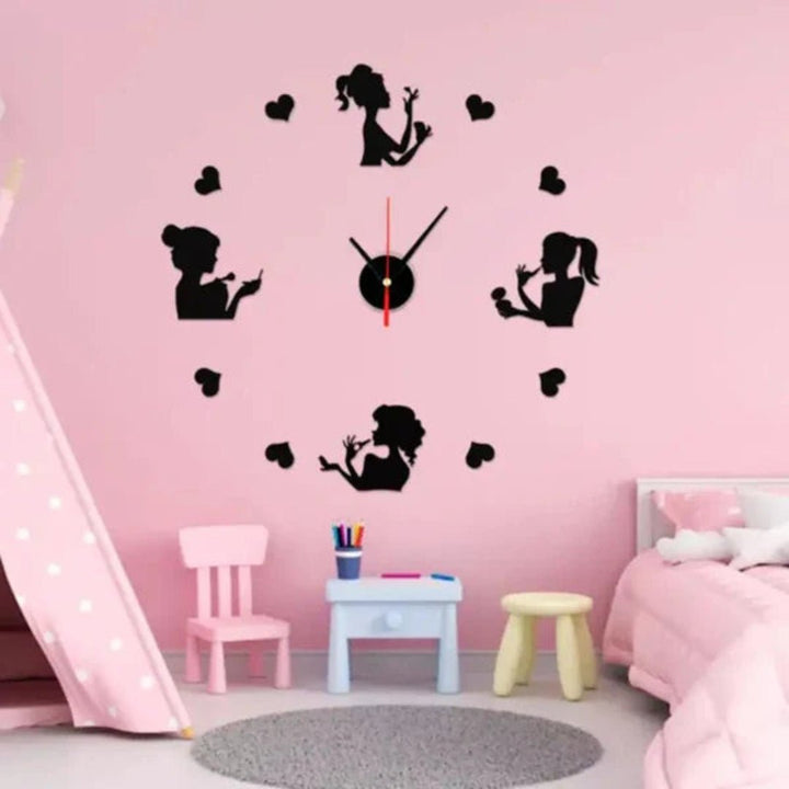 BB Bargain Bazzar Wall Clock 3D 28*28 inch Wooden Watch DIY Design Decoration Quartz Numeric For Home Decor Living Room And Offices And For Gifts - AlifdukanAlifdukan types here :)