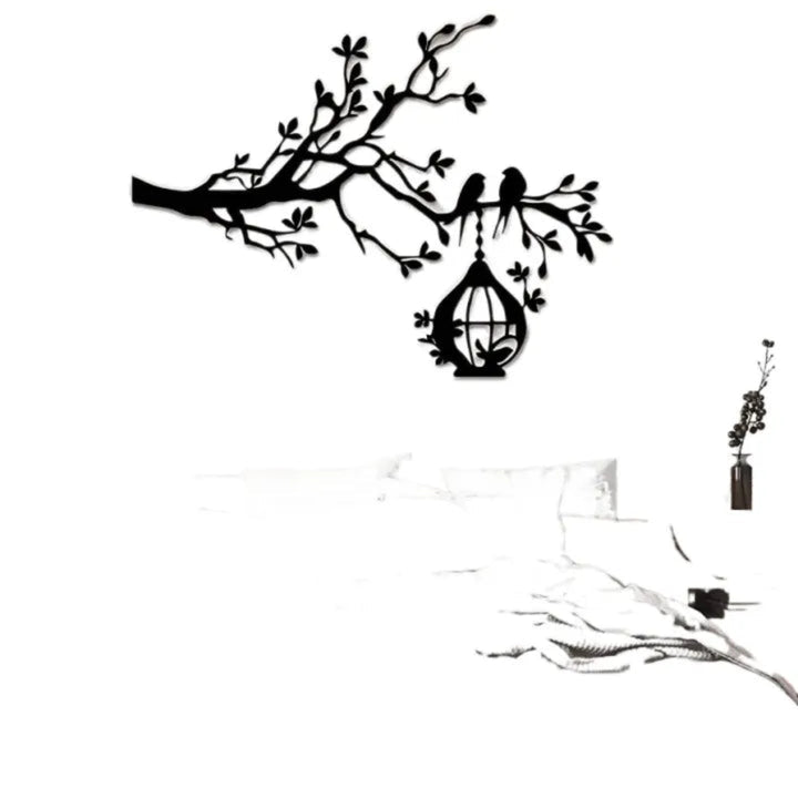 Birds On Tree wood Wall Art, Wall Art Gift For Bird Lover, - AlifdukanAlifdukan types here :)