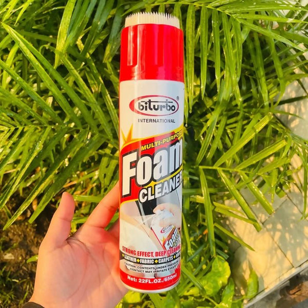 biturbo INTERNATIONAL MULTI - PURPOSE Foam CLEANER - AlifdukanBUY AURA.PK types here :)