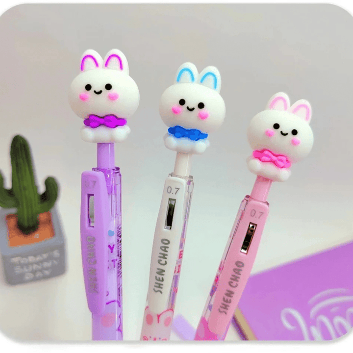 Bunny Rabbit Bow Tie Mechanical Lead Pencil 0.7mm HB - AlifdukanAlifdukan types here :)
