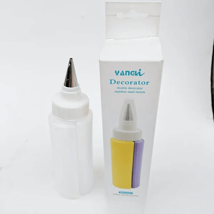 Cake Decorator Double Decorator Stainless Steel Nozzle. - AlifdukanAlifdukan types here :)