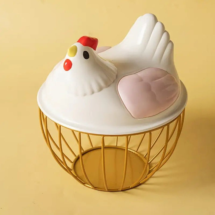 Ceramic Chicken Egg Basket - AlifdukanAlifdukan types here :)