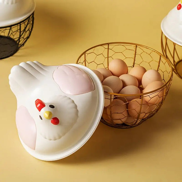 Ceramic Chicken Egg Basket - AlifdukanAlifdukan types here :)
