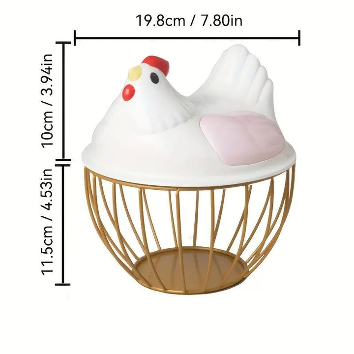 Ceramic Chicken Egg Basket - AlifdukanAlifdukan types here :)