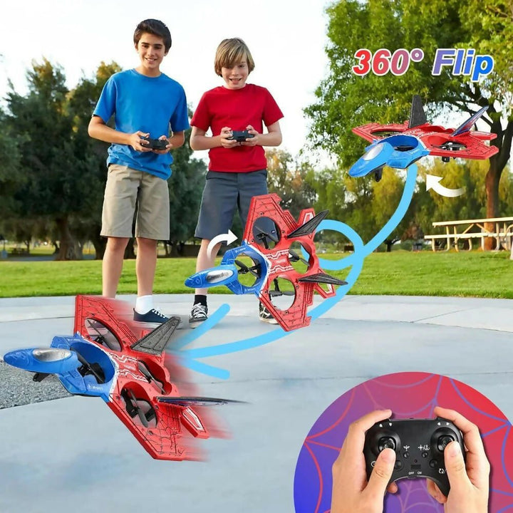 Combat Aircraft RC Fighter Jet – 2.4GHz Remote Control Plane with 6 ...