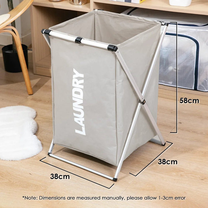Compact Foldable Laundry Basket for Space - Saving Storag - AlifdukanAlifdukan types here :)