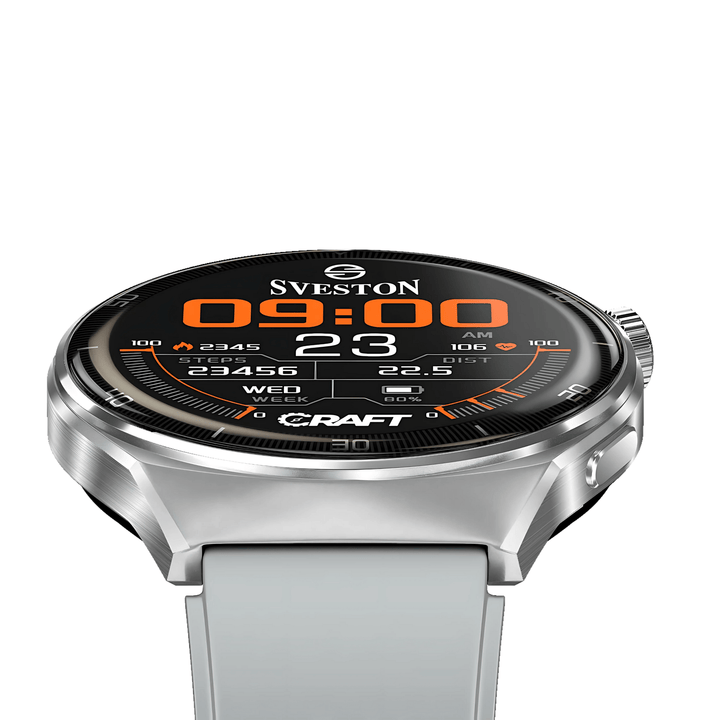 Craft Chain Smartwatch With Free Silicon Strap - AlifdukanAlifdukan types here :)