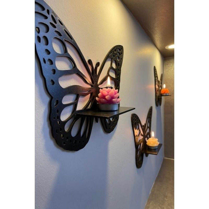 Decorative Butterfly Wall Shelf Set of 3 - AlifdukanAlifdukan types here :)