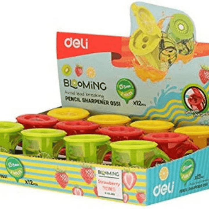 Deli Two holes Cup Pencil Sharpener 0551 1Pc - AlifdukanAlifdukan types here :)