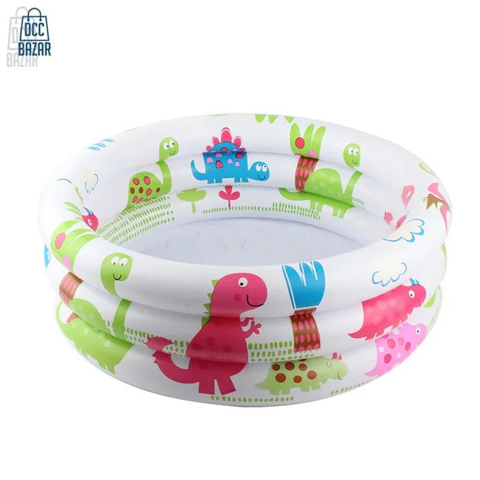 Dinosaur 3 Ring Baby Pool ( 24" D x 8 " H ) - AlifdukanAlifdukan types here :)