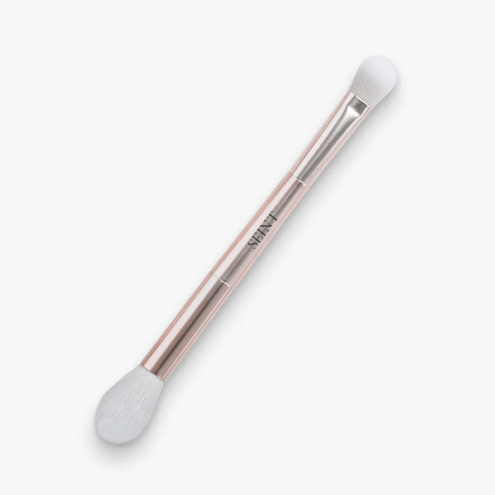 Double Headed Brush - Versatile Makeup Tool for Flawless Blending - AlifdukanAlifdukan types here :)