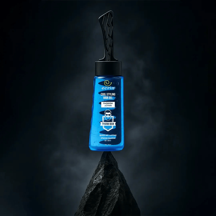 ECRIN Cool Styling Hair Gel with Active Collagen – The Ultimate 24 - Hour Hold for All Hair Types - AlifdukanAlifdukan types here :)