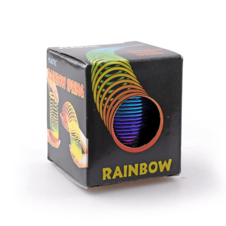 Educational Folding Colorful Antistress Magic Spring Rainbow Circle Toy Spring - AlifdukanAlifdukan types here :)