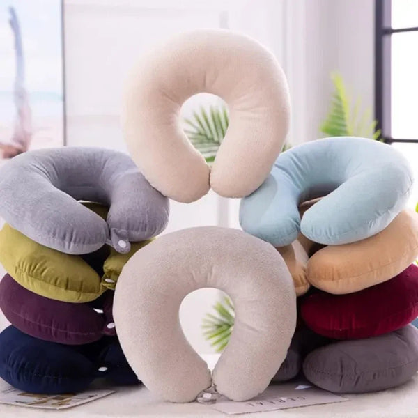Ergonomic Neck Rest Pillow for Travel, Office & Home Use - AlifdukanAlifdukan types here :)