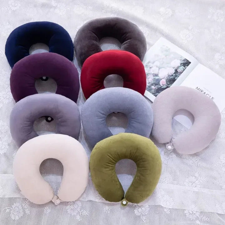 Ergonomic Neck Rest Pillow for Travel, Office & Home Use - AlifdukanAlifdukan types here :)