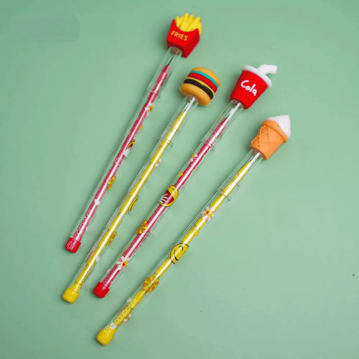 Fast Food Kids Bullet Pencil - AlifdukanAlifdukan types here :)