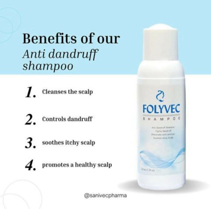 FolyVec Anti Dandruff Shampoo - AlifdukanRebel store types here :)