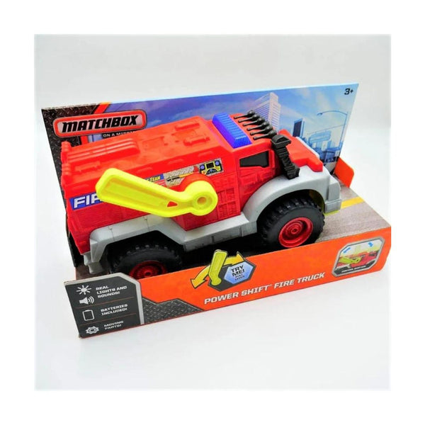 FRICTION TOYS POWER SHIFT FIRE TRCUK MATTEL - AlifdukanAlifdukan types here :)