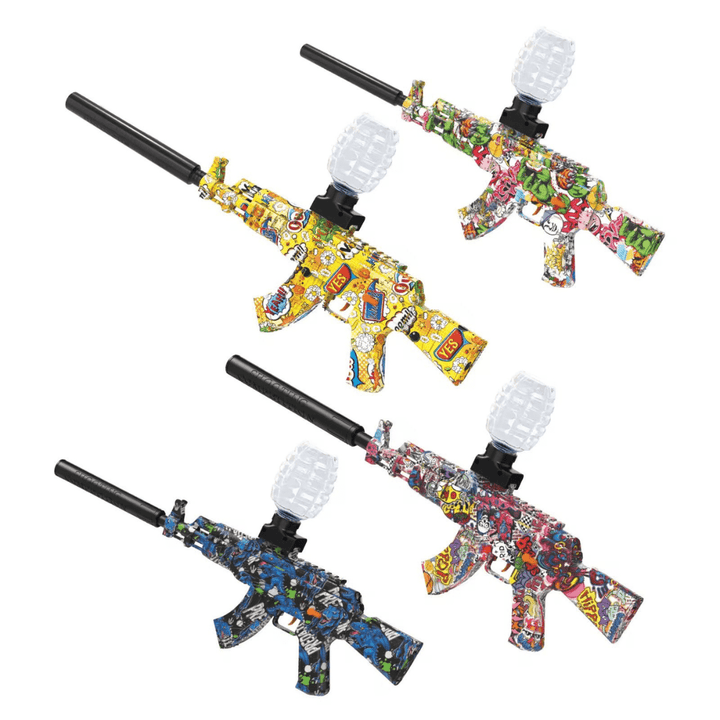 Graffiti Style Long - Range Electric Water Gun for Kids – High Power & Cool Design - AlifdukanToys Arena types here :)