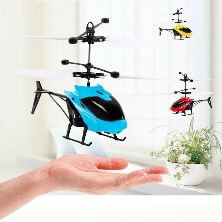 Hand Sensor Helicopter Toy – Infrared Motion Sensor Controlled Helicopter for Kids & Adults – Easy - to - Use Indoor Flying Toy - AlifdukanToys Arena types here :)